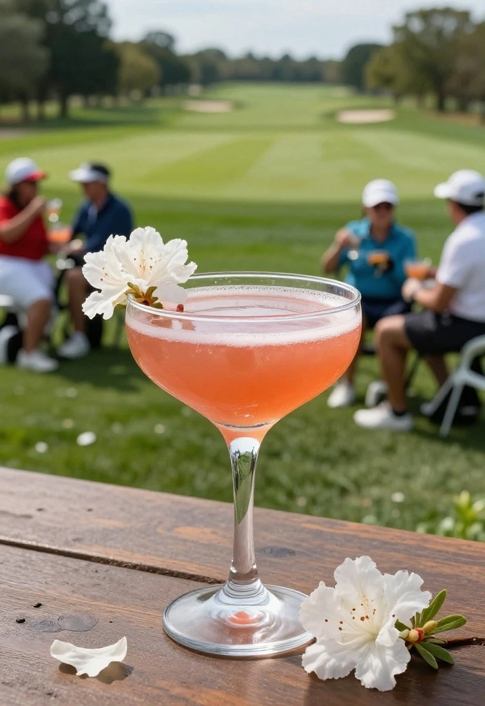 20 Masters Golf Party Food Ideas Your Guests Will Love - 4. Azalea-Infused Cocktails 1