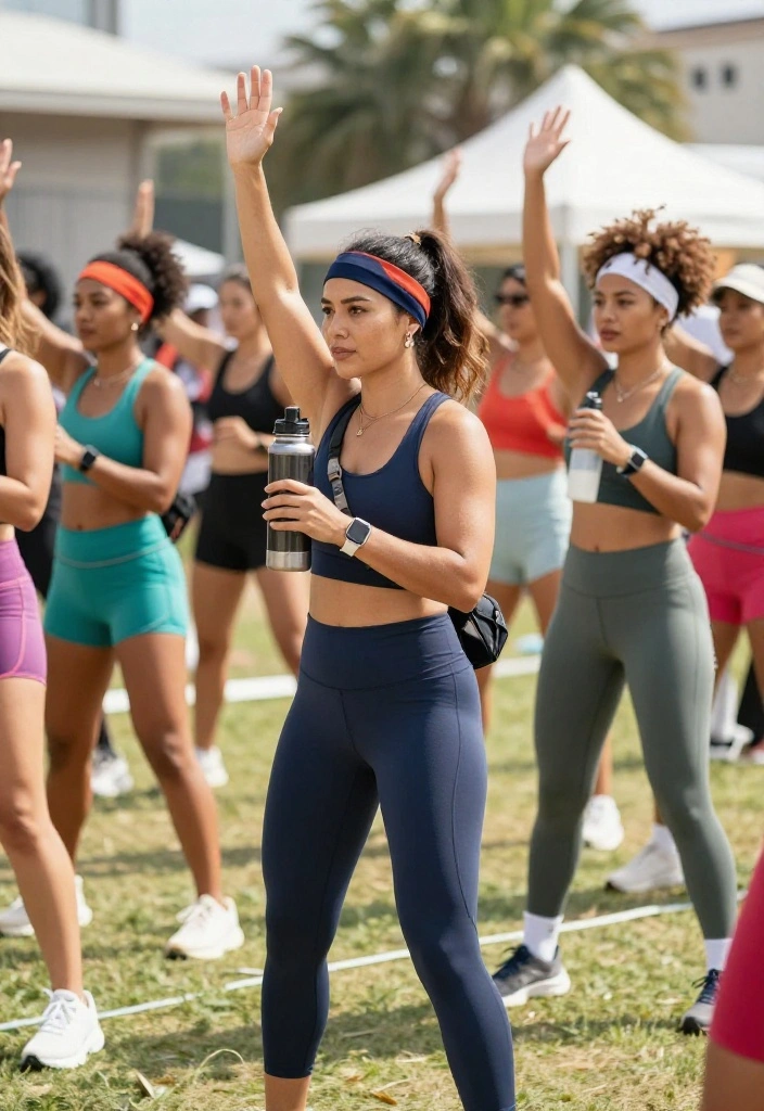 20 Matching Summer Workout Sets That Look Great Without Overheating - 17. Coordinated Accessories 1