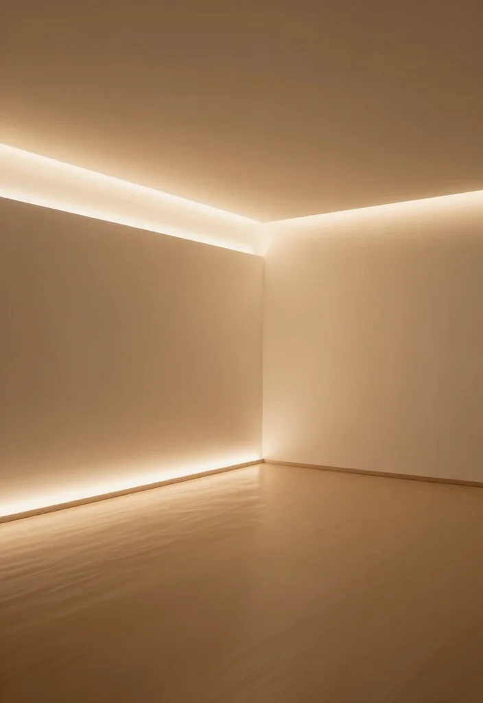 20 Minimalist Gym Aesthetic Ideas for a Clean and Distraction-Free Workout Environment - 18. Mood Lighting 1