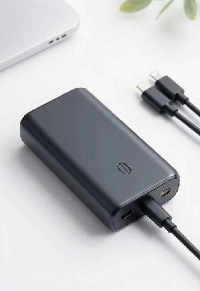 20 Minimalist Gym Bag Essentials for Women Who Hate Carrying Heavy Bags - 16. Portable Charger 1