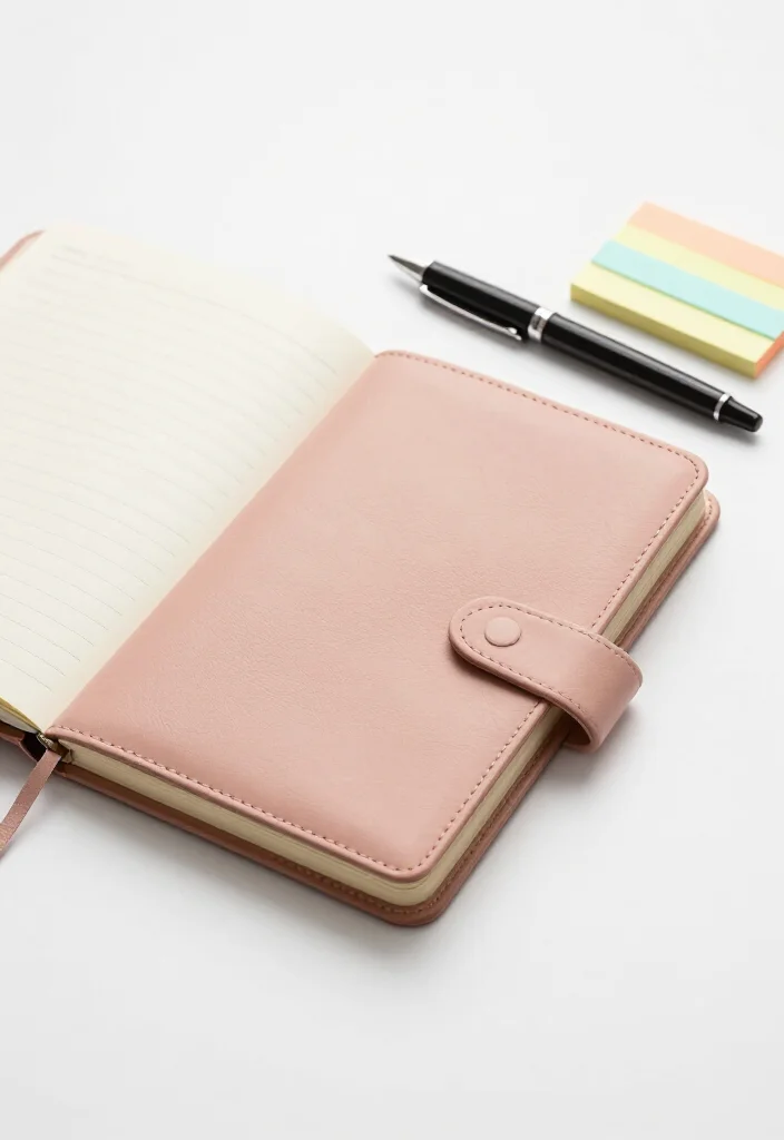 20 Minimalist Gym Bag Essentials for Women Who Hate Carrying Heavy Bags - 19. Minimalist Notebook 1