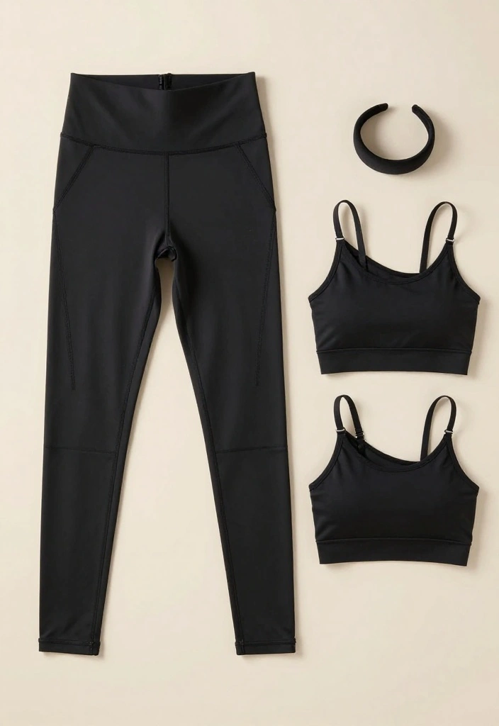 20 Minimalist Gym Bag Essentials for Women Who Hate Carrying Heavy Bags - 3. Quick-Dry Leggings 1