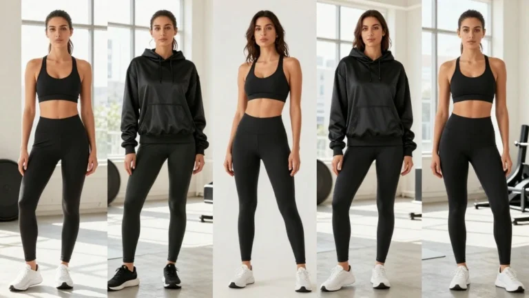 20 Monochrome Workout Outfit Aesthetic Looks That Feel Effortlessly Polished