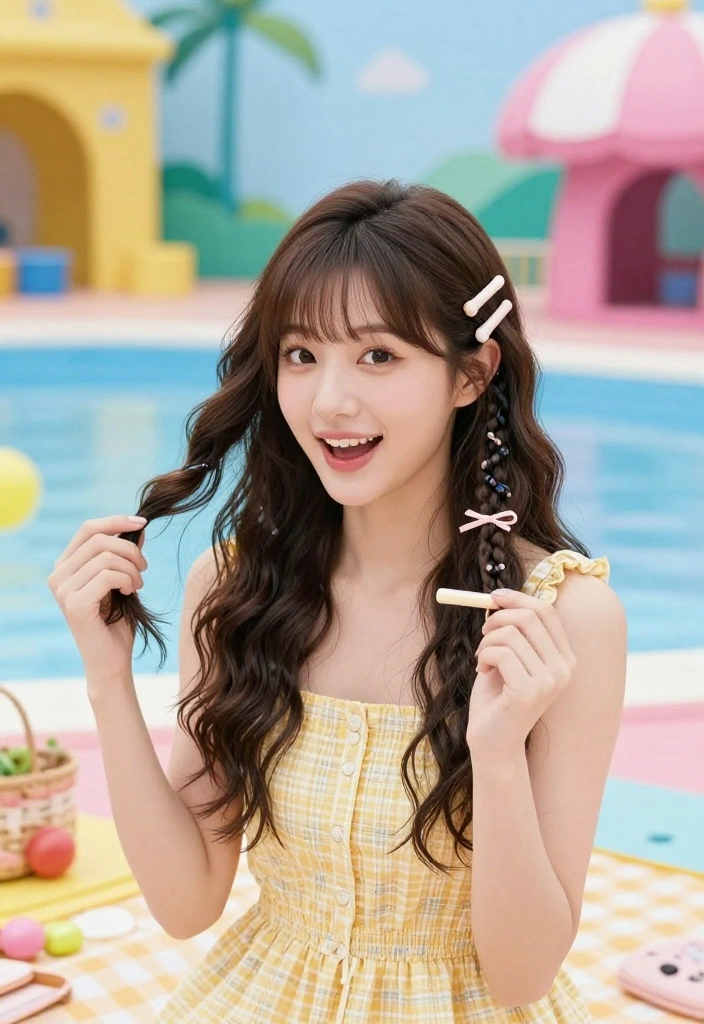 20 Natural Hair Waterpark Hairstyles to Completely Avoid Damage - 16. Picking the Wrong Hair Accessories 1