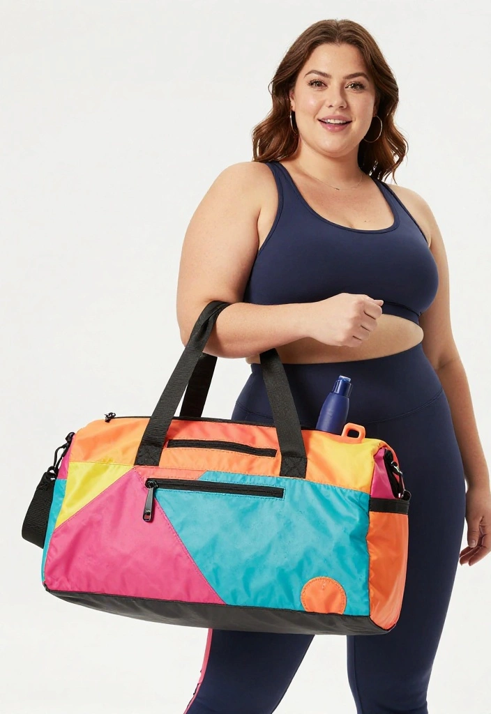 20 Plus Size Workout Outfits That Are Supportive, Stylish, and Actually Comfortable - 16. Cute Gym Bags 1