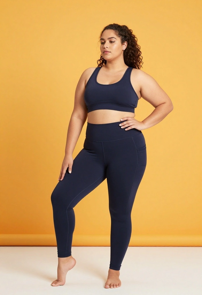 20 Plus Size Workout Outfits That Are Supportive, Stylish, and Actually Comfortable - 18. Leggings with Side Pockets 1