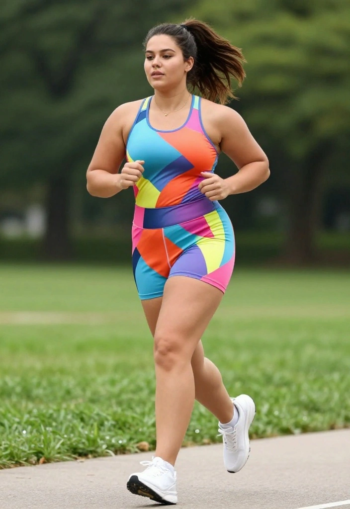 20 Plus Size Workout Outfits Under $40 That Don't Compromise on Quality - 14. Vibrant Printed Workout Dress 1