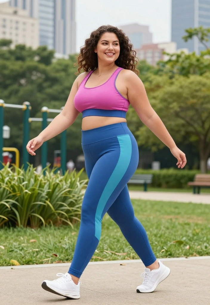 20 Plus Size Workout Outfits Under $40 That Don't Compromise on Quality - 5. Stylish Tracksuit 1