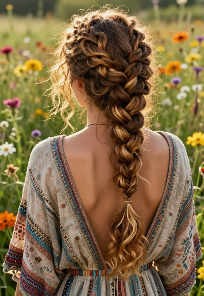 20 Quick Hot Weather Hairstyles Specially for Frizzy Hair Types - 7. Twisted Crown Braid 1