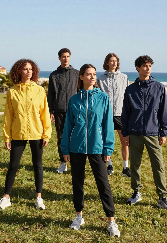 20 Summer Workout Outfits That Work for Both Indoor and Outdoor Exercise - 10. Lightweight Windbreakers 1