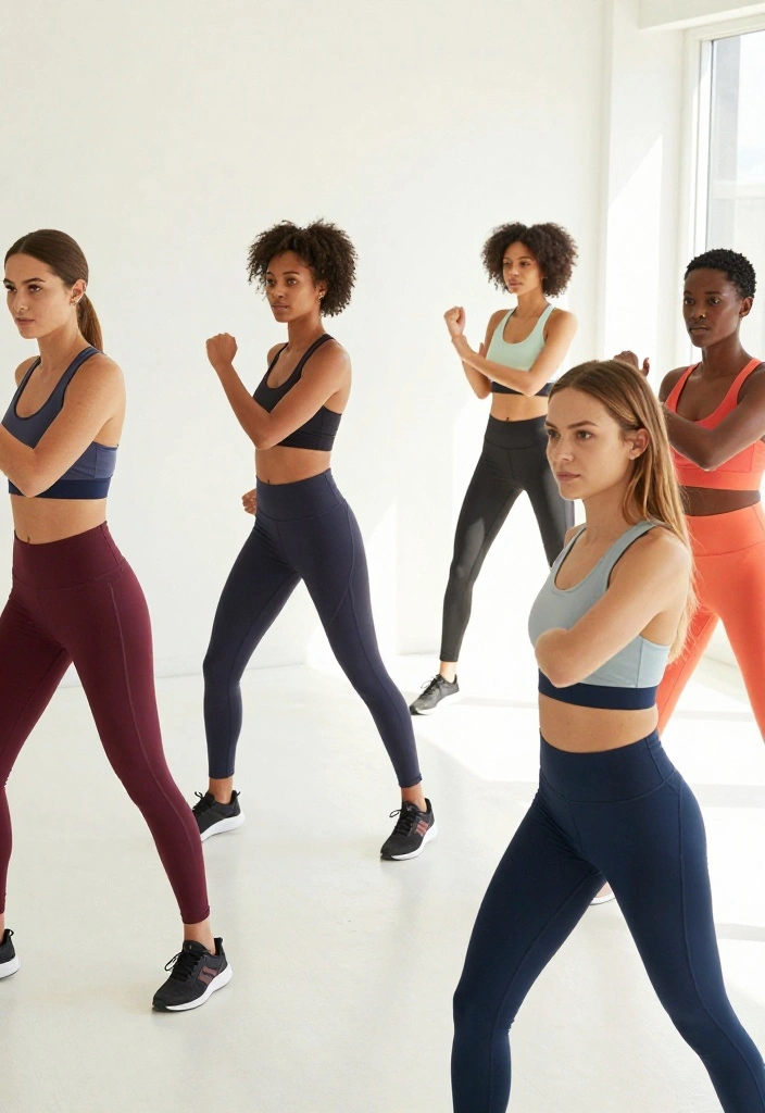 20 Summer Workout Outfits That Work for Both Indoor and Outdoor Exercise - 11. Color-Blocked Activewear 1