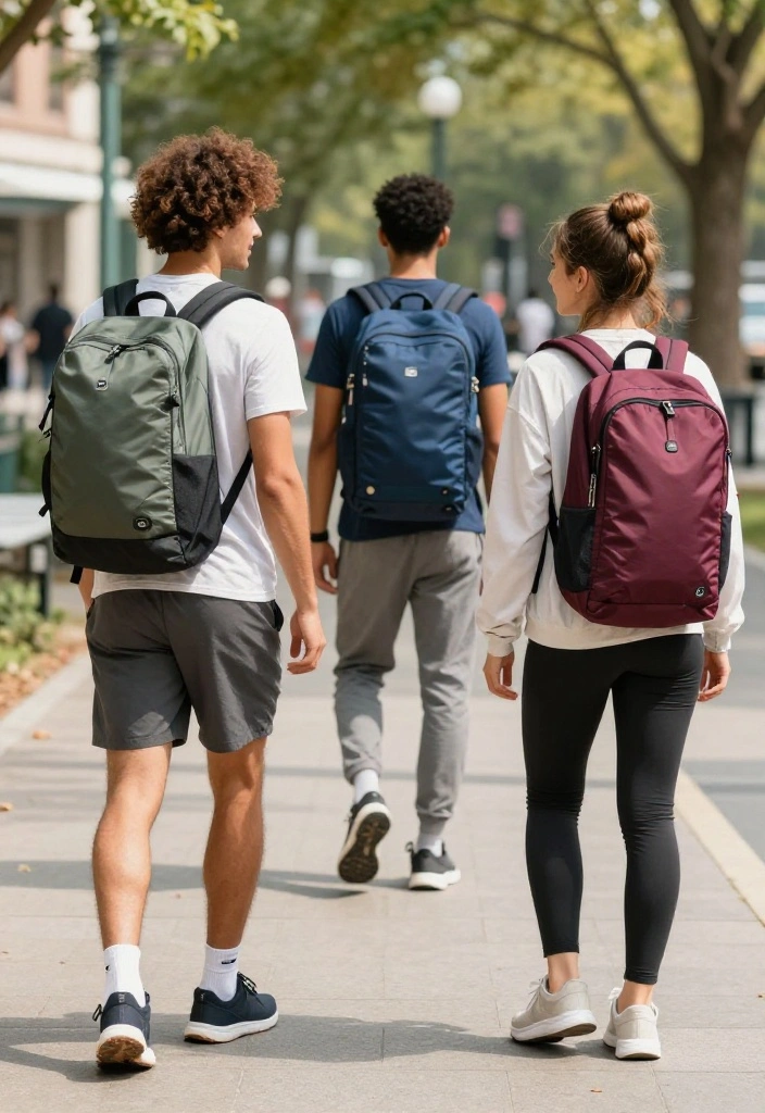 20 Summer Workout Outfits That Work for Both Indoor and Outdoor Exercise - 18. Lightweight Backpack for Essentials 1