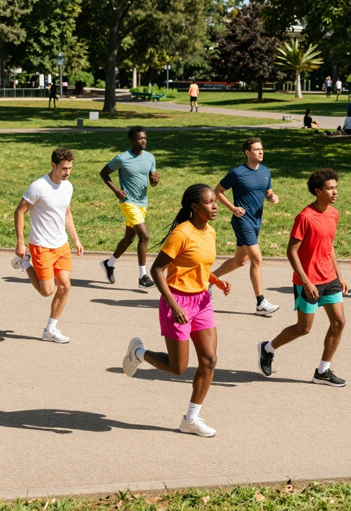 20 Summer Workout Outfits That Work for Both Indoor and Outdoor Exercise - 3. Colorful Athletic Shorts with Breathable Tees 1