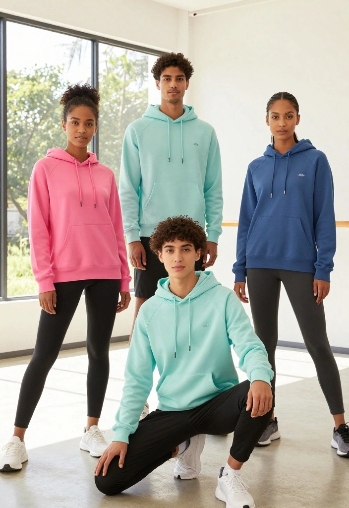 20 Summer Workout Outfits That Work for Both Indoor and Outdoor Exercise - 5. Layered Looks with Lightweight Hoodies 1