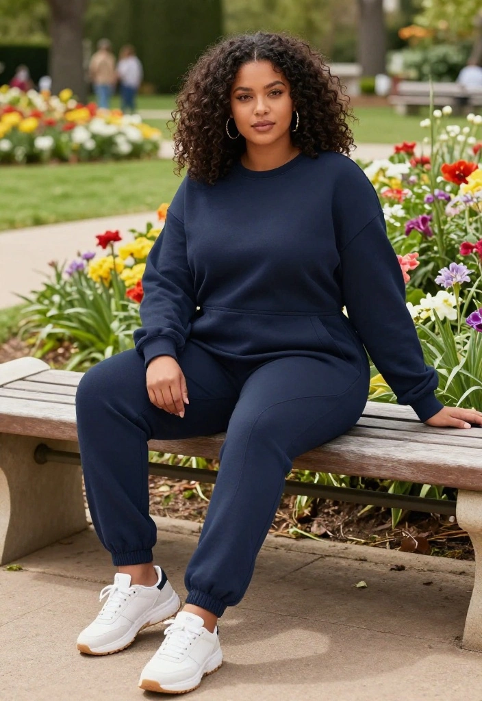 20 Ways to Style a Baggy Workout Outfit So It Looks Effortlessly Cool - 19. Embrace Athleisure Dresses 1