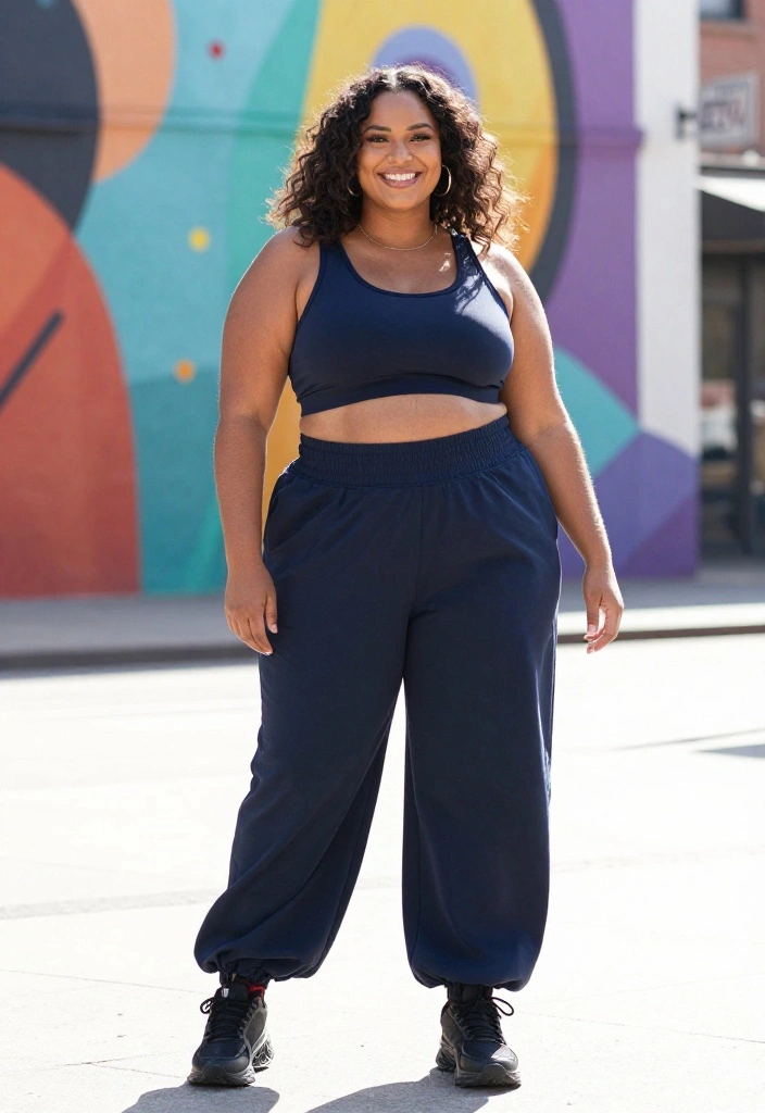 20 Ways to Style a Baggy Workout Outfit So It Looks Effortlessly Cool - 20. Finish with Confidence 1