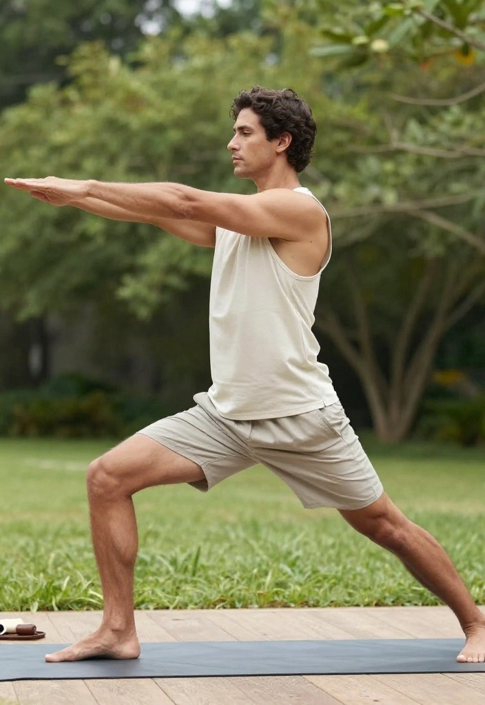 20 Workout Outfits for Men That Hit the Right Balance of Comfort and Style - 5. Relaxed Fit for Yoga and Stretching 1
