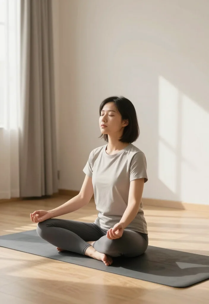 20 Workout Without Gym Ideas for Small Spaces Like Apartments, Hotels, and Dorm Rooms - 17. Focusing on Breathing Exercises 1