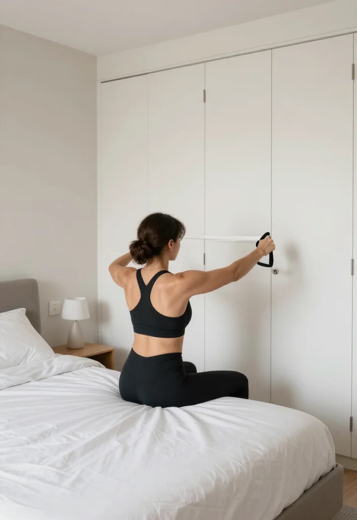 20 Workout Without Gym Ideas for Small Spaces Like Apartments, Hotels, and Dorm Rooms - 2. Resistance Band Workouts 1