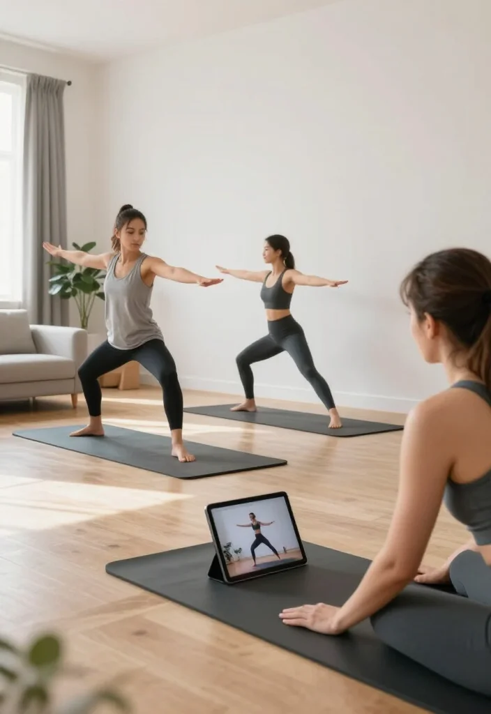 20 Workout Without Gym Ideas for Small Spaces Like Apartments, Hotels, and Dorm Rooms - 20. At-Home Fitness Apps and Videos 1