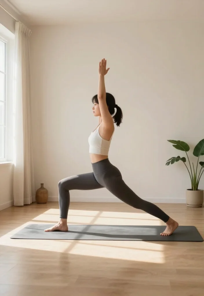 20 Workout Without Gym Ideas for Small Spaces Like Apartments, Hotels, and Dorm Rooms - 4. Yoga Flow 1