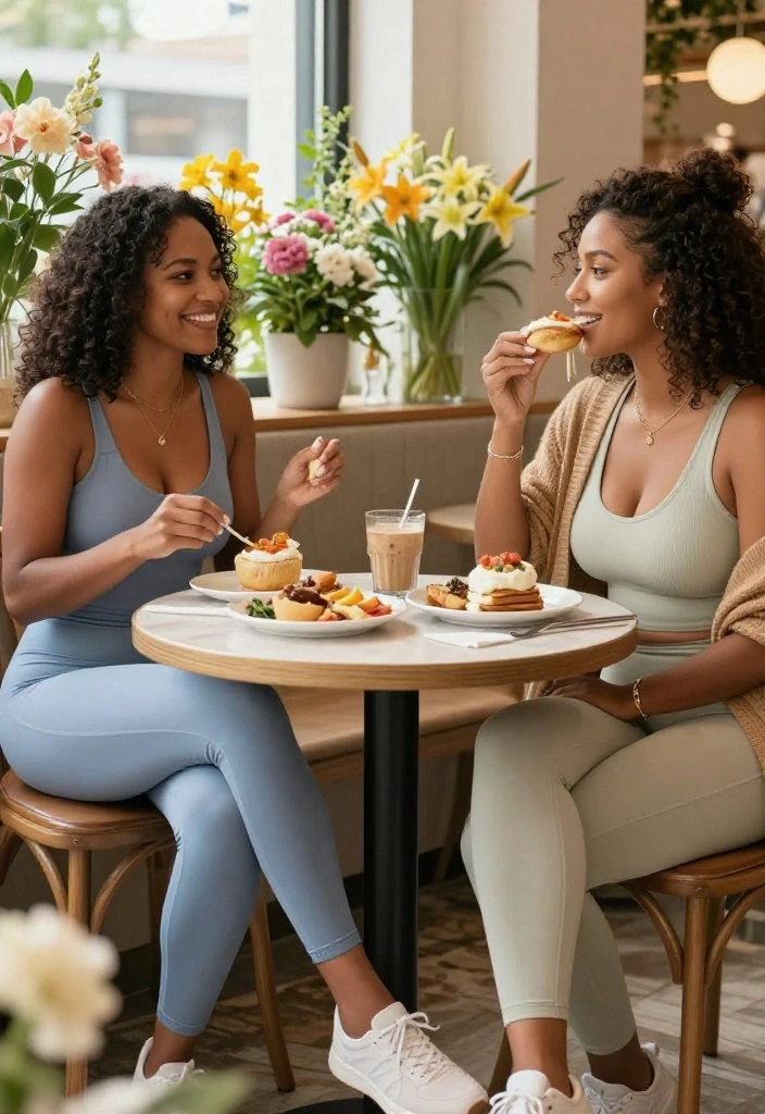 21 Cute Workout Outfits You Can Wear From the Gym Straight to Brunch - 18. Elegant Workout Bodysuit with Cardigan 1