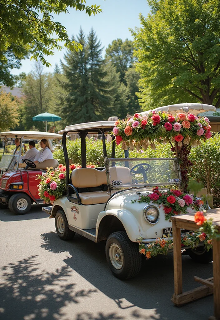 21 Golf Cart Flower Decoration Ideas That Look Stunning - Conclusion 1