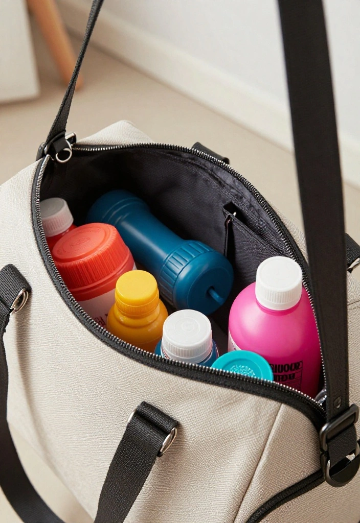 21 Gym Bag Essentials for Morning Workouts When You're Going Straight to Work After - 1. Stylish Gym Bag 1