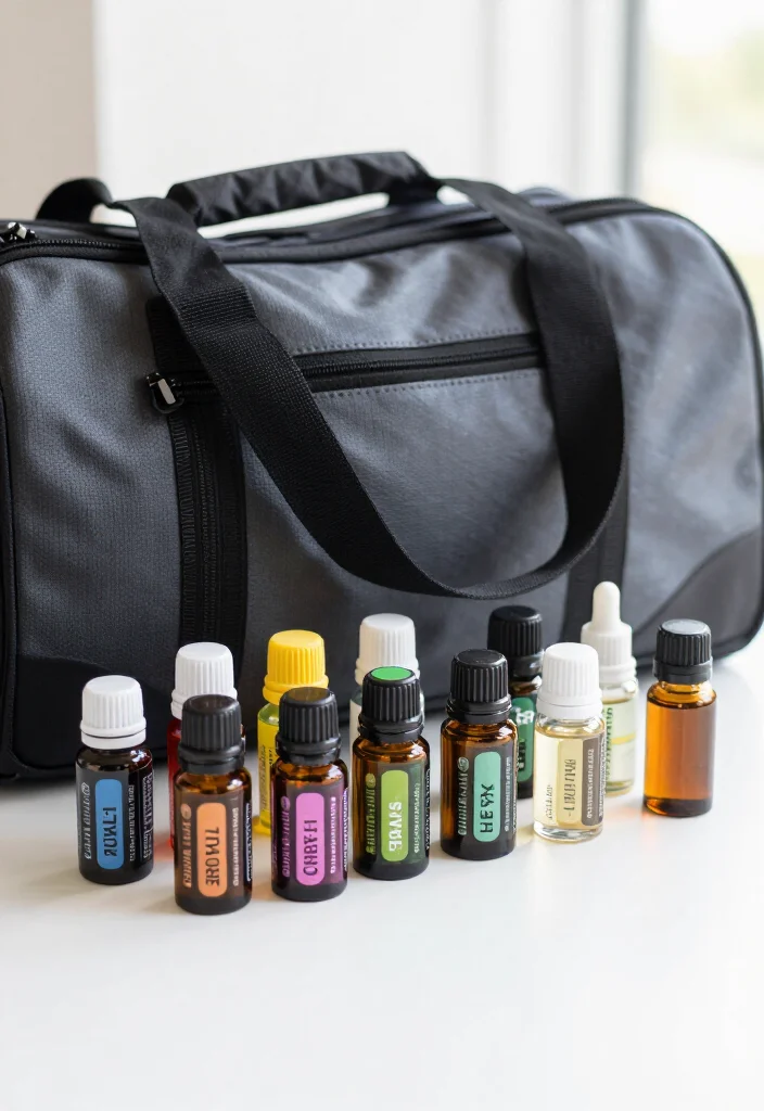 21 Gym Bag Essentials for Morning Workouts When You're Going Straight to Work After - 10. Travel Size Essential Oils 1