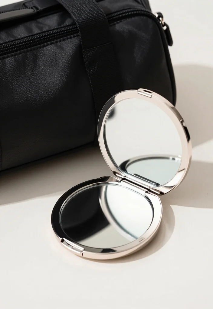 21 Gym Bag Essentials for Morning Workouts When You're Going Straight to Work After - 15. Pocket Mirror 1