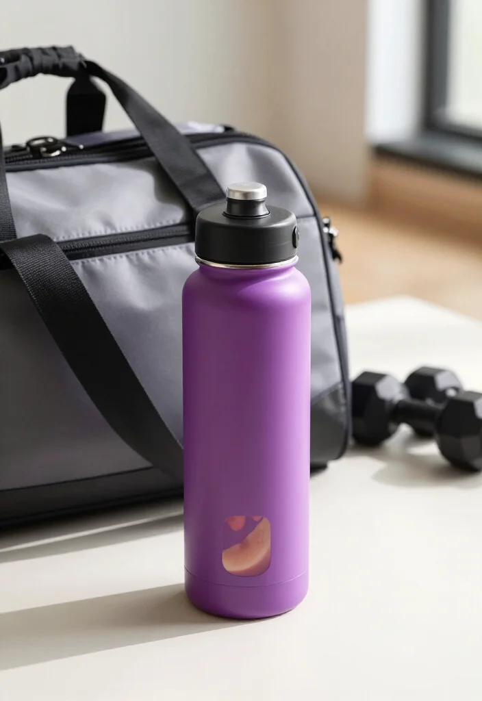 21 Gym Bag Essentials for Morning Workouts When You're Going Straight to Work After - 3. Reusable Water Bottle 1