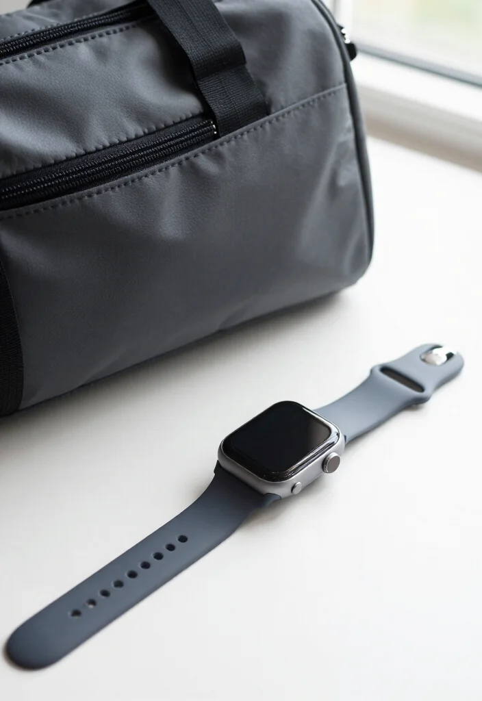 21 Gym Bag Essentials for Morning Workouts When You're Going Straight to Work After - 7. Fitness Tracker or Smartwatch 1