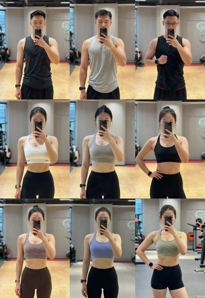 21 Gym Selfie Lighting Tips to Always Get the Perfect Shot No Matter Where You Are - 17. Capture Your Pre and Post Workouts 1