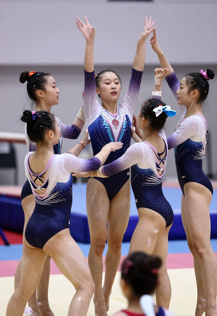 21 Gymnastics Photography Tips to Capture Movement and Grace in Every Single Shot - 12. Capture Group Dynamics 1