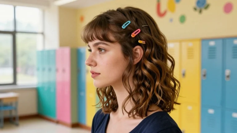 21 Half-Up Back to School Hairstyles for a Fresh Everyday Vibe