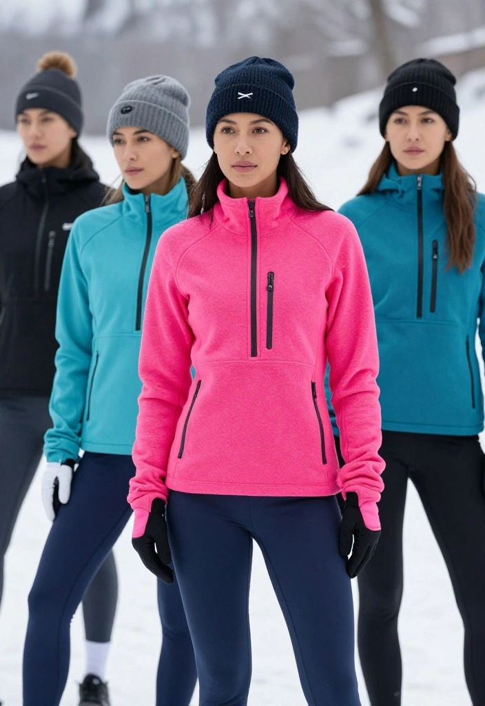 21 Modest Workout Outfit Ideas for Every Fitness Activity: Gym, Yoga, Running, and More - 17. Functional Fleece for Cold Weather Workouts 1