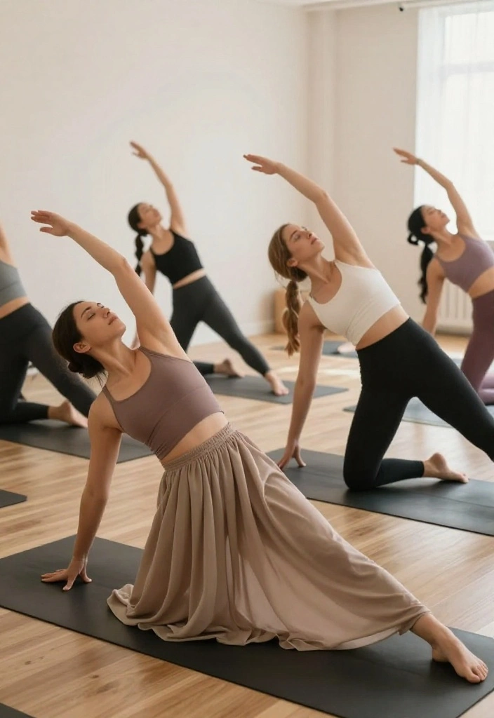 21 Modest Workout Outfit Ideas for Every Fitness Activity: Gym, Yoga, Running, and More - 4. Performance Dress for Vinyasa Flow 1