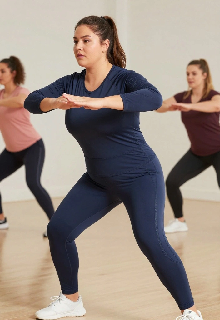 21 Plus Size Workout Outfit Sets With High-Impact Support for Intense Training - 12. Sweat-Wicking Fabric 1