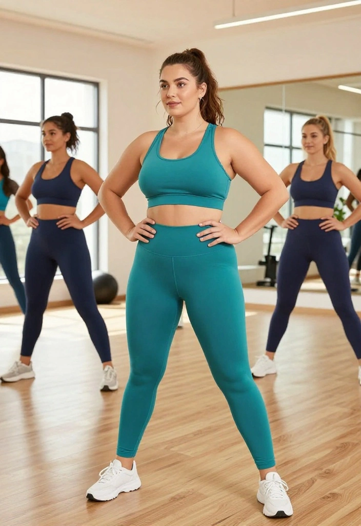 21 Plus Size Workout Outfit Sets With High-Impact Support for Intense Training - 20. Matching Sets for Confidence 1