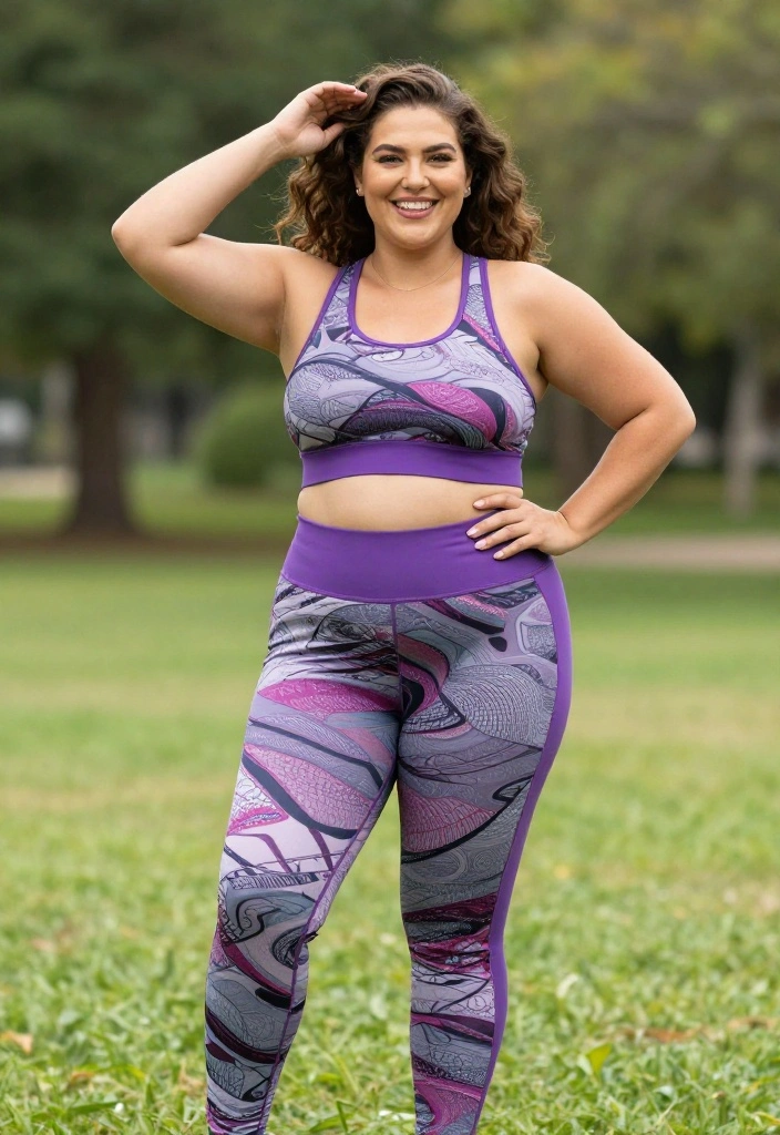 21 Plus Size Workout Outfit Sets With High-Impact Support for Intense Training - 21. Confidence-Boosting Styles 1