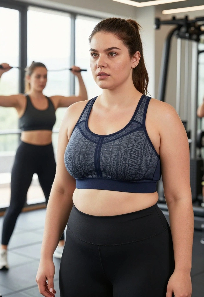 21 Plus Size Workout Outfit Sets With High-Impact Support for Intense Training - 3. Supportive Sports Bras 1