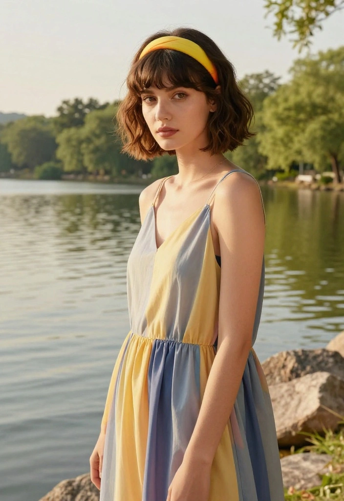 21 Simple Lake Hairstyles That Are Perfect for Short Hair - 1. The Breezy Bob 1