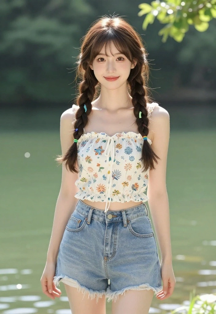 21 Simple Lake Hairstyles That Are Perfect for Short Hair - 17. Flirty Side Braid 1