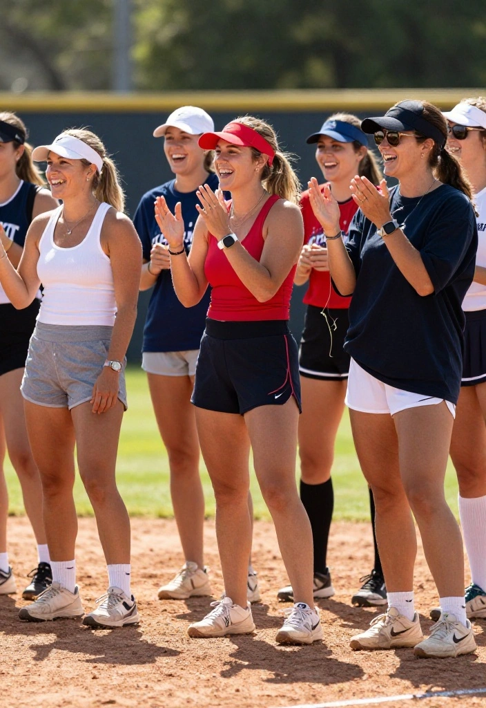 25 Cute Softball Game Outfits to Wear as a Spectator - 8. Trendy Skorts for Sporty Flair 1