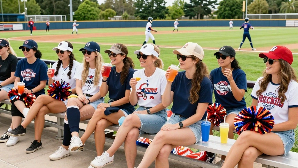 25 Cute Softball Game Outfits to Wear as a Spectator