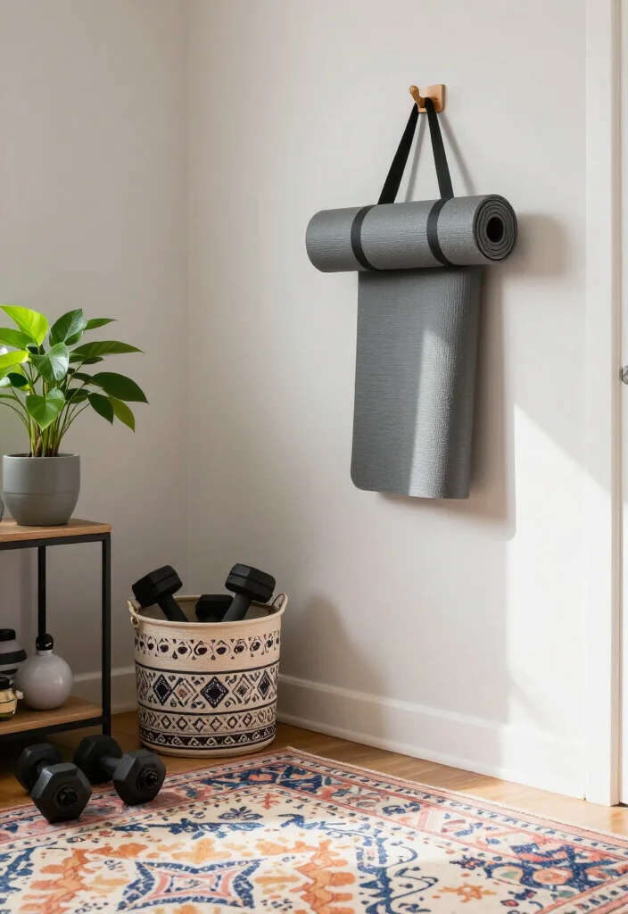 25 Home Gym Ideas to Build the Perfect Workout Space in Any Room of Your House - 1. Cozy Corner Gym 1