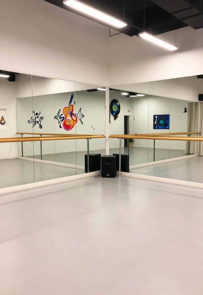 25 Home Gym Ideas to Build the Perfect Workout Space in Any Room of Your House - 17. Private Dance Studio 1