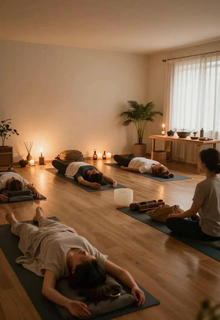 25 Home Gym Ideas to Build the Perfect Workout Space in Any Room of Your House - 25. Wellness-Focused Health Retreat 1