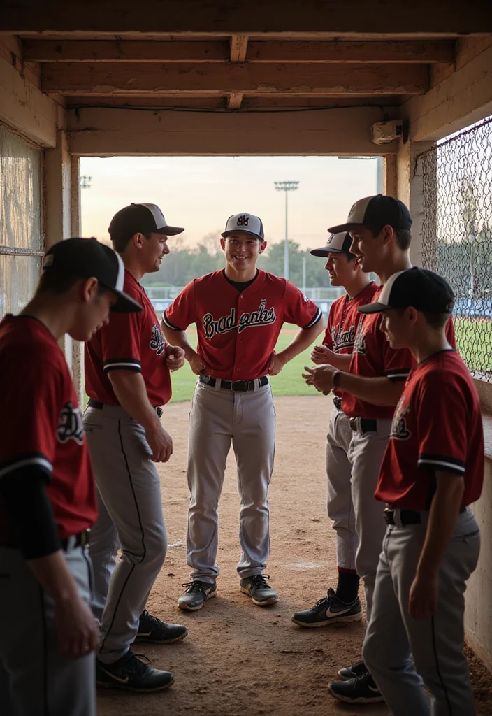 30 Baseball Senior Photo Ideas That Capture the Spirit of the Game - 15. Behind-the-Scenes Moments 1