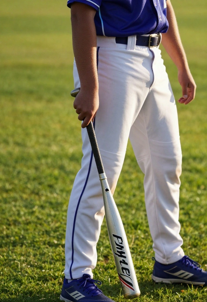 30 Baseball Senior Photo Ideas That Capture the Spirit of the Game - 21. Personalized Gear Showcase 1